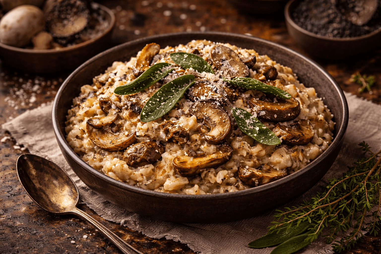 Truffle Mushroom Risotto