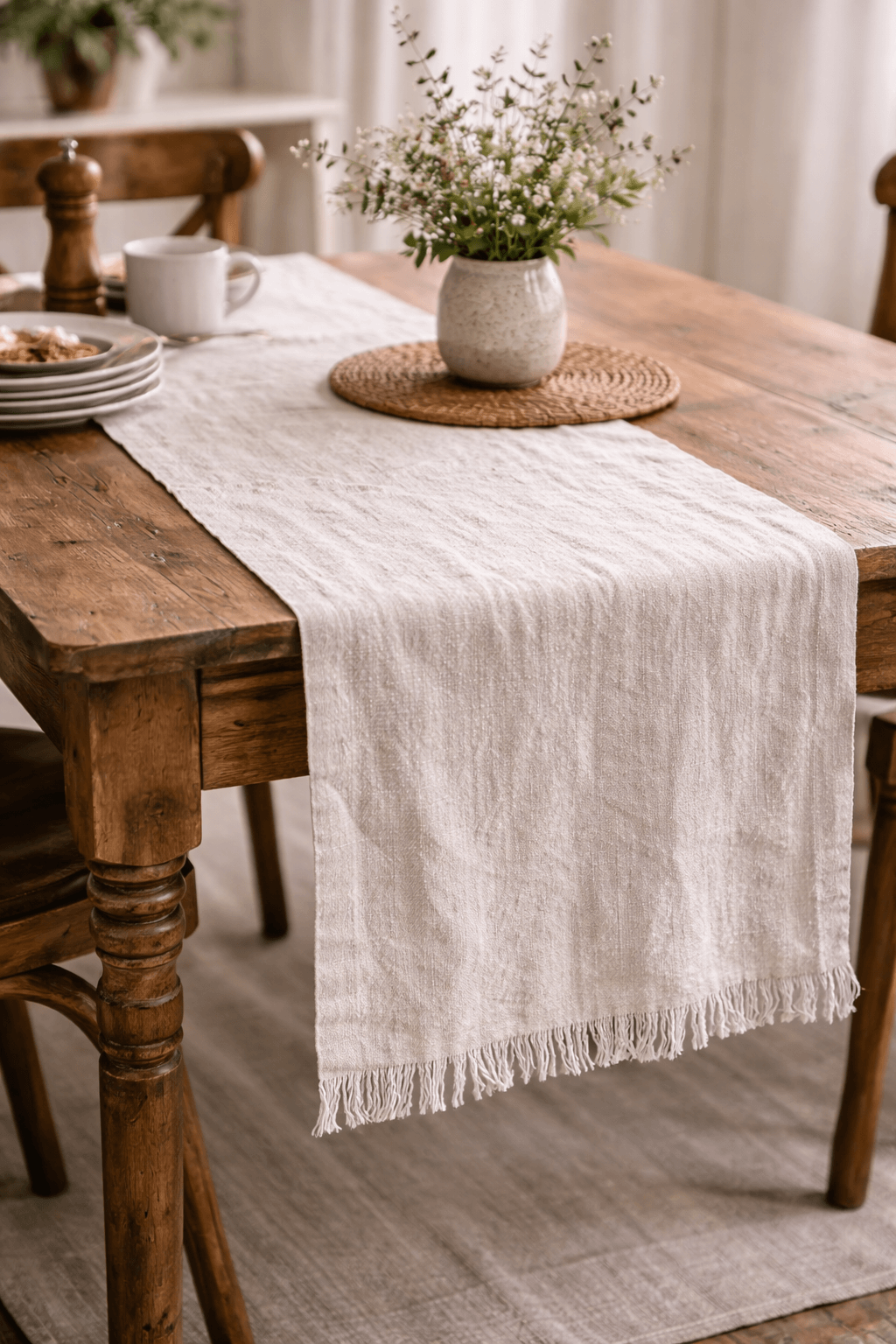 Linen Table Runner