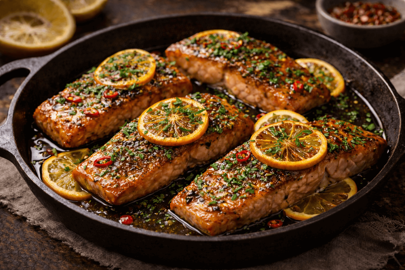 Citrus-Glazed Salmon